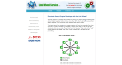 Desktop Screenshot of linkwheelservice.net